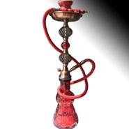 Ruby Elegant Water Pipe